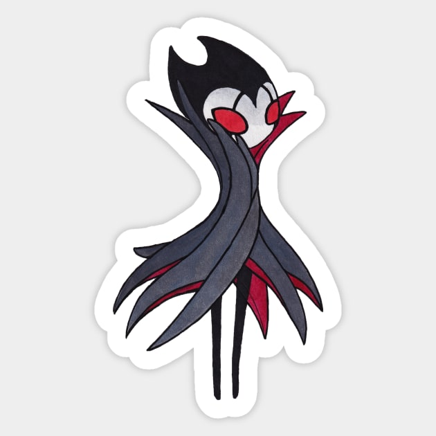 Troupe Master Grimm Hollow Knight Fanart Sticker by Myrtille-chan